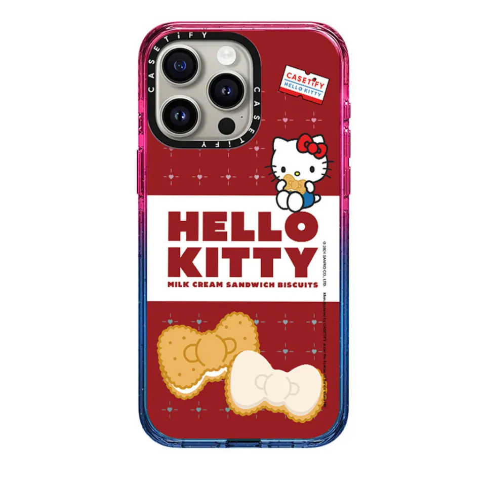 CASETiFY Hello Kitty 50th Anniversary - Sticker Frame Case Cotton