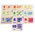 Montessori Peg Board Toys Math Board Game with Various Learning Cards Educational Preschool Blocks Preschool Learning Board Games for Kids and Adults classic. 