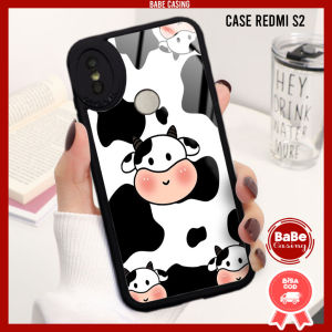 Case Xiaomi Redmi S2 Terbaru Motif kartun cow Casing Hp Murah Terlaris Kesing lucu softcase Babe casing