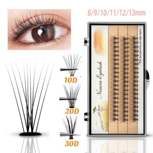 Devonmet Nesura Scarecrow Hair Grafting Extension 891011121314mm False Eyelash Individual 0.1mm 60pcs