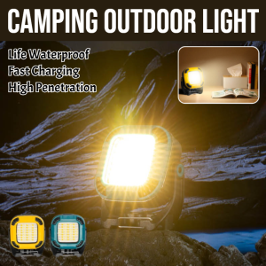 Anti pressure anti drop camping Outdoor light Multifunctional Fast Charging Work Lamp Mobile multispeed Emergency Lighting