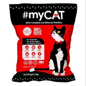 1kg myCAT Cat Food: Premium Nutrition with High-Quality Ingredients for Your Feline