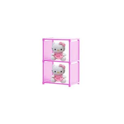 Rak Buku 5 Susun Portable / Tempat Multiguna Organizer 5 Tingkat Multi fungsi