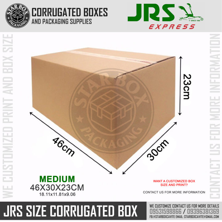 Size Rrp Box Starbox RSC Box JRS EXPRESS Size Corrugated Shipping Kraft Box MEDIUM ...