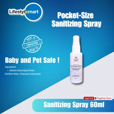 [Lifestylemart] G-Natural Sanitising Spray - Safe for Pets & Babies (Pocket-size 60ml)