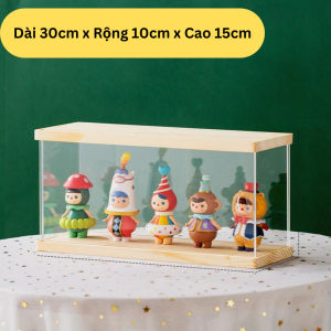 Hộp Kính Mica Trưng Bày Mô Hình Nước Hoa Cao Cấp Hộp Kệ Lưu Trữ Bảo Vệ Đồ Dùng Chống Bụi Chống Nước