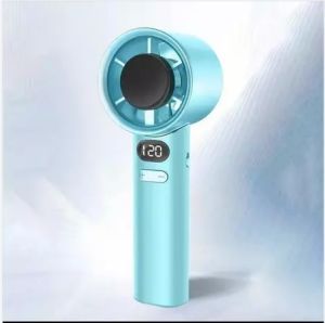 City Goods High Speed Turbo Fan (1-120) Gears HandHeld Smart Digital Display Fan