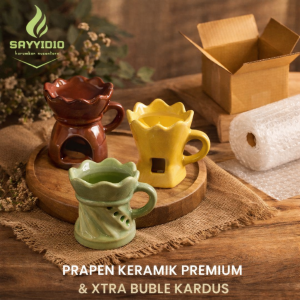 Grosir tempat buhur tungku prapen keramik / wadah dupa wewangian / mabkhara / tempat buhur kramik perapen