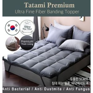 Korea Tatami Mattress Topper /Mattress / Bed Mattress Topper /Mattress single / Hotel mattress topper - Clouding Band