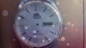 Jam Tangan Lelaki   Jam Mekanikal Automatik Penuh Singa Kembar Jepun Muka Jam Besar Kalis Air Jam Pergelangan Tangan Pertengahan Umur dan Tua