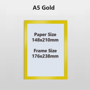 [SG STOCK] Magnetic Sign Holder Photo Award Frame Poster Display for Documents Paper Picture Certificate