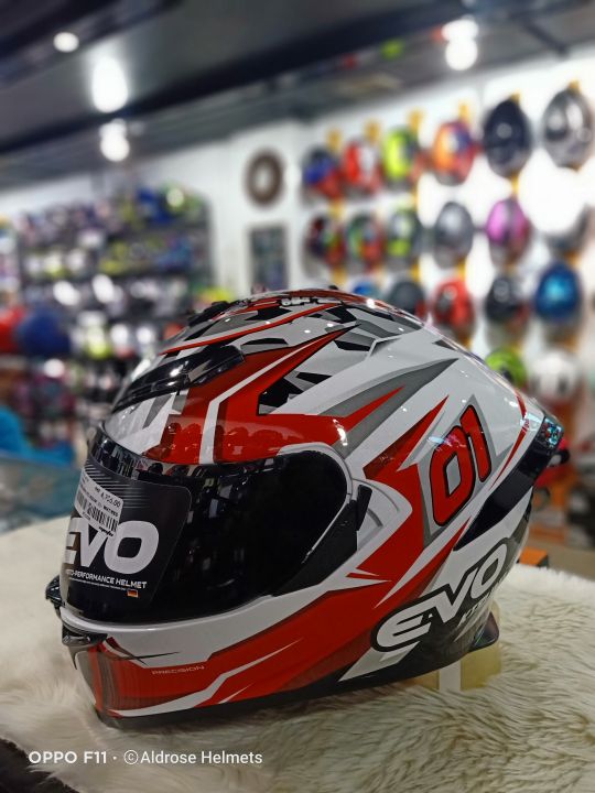 EVO GSX 3000 v2 Kizumi Red Fullface helmet Lazada PH