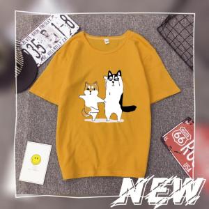 QDshop น่ารักไปอีกกก เสื้อยืดลายน้องแม้งเหมียว ร้องเหมียวๆมีหรอจะไม่เหลียวมอง น่ารักแบบนี้ต้องรีบจับจองกันเลย