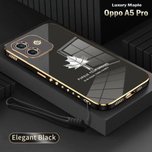 Promo Case Oppo A5 Pro Softcase Mapel Plating Pelindung Back Cover