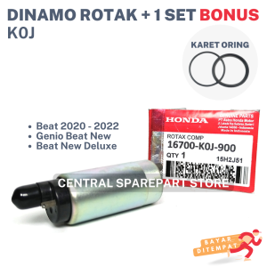 PAKET ROTAK BEAT NEW + ORING + FILTER FUEL PUMP GENIO KOJ SCOOPY NEW BEAT DELUXE / PEMPES SARINGAN