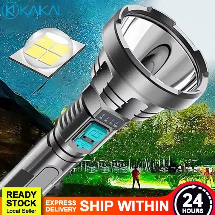 🔥 LIGHTWEIGHT 🔥 3 Modes LED Flashlight Rechargeable Light Torchlight
