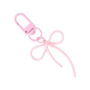 Metal Keyring Creative Car Key Chain Bowknot Keychain Pendant Bag Charm Lovely Bows Keychain Hanging Ornament