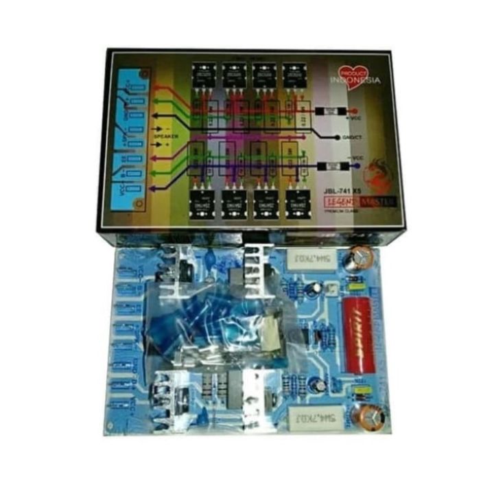 KIT SUPER DRIVER POWER AMPLIFIER JBL 741 X5 JBL-741 X5 KIT POWER AUDIO