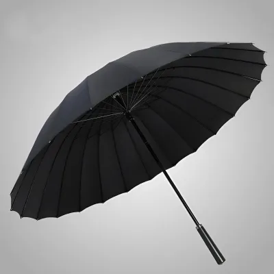 Ô Siêu To 24 Nan Cao Cấp | Dù Chống Gió Tán Rộng 130cm Khung Thép Bền Chắc Che 2-3 Người