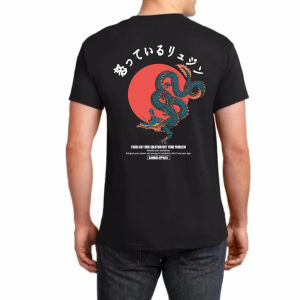 Kaos Pria Distro Bamboo Apparel Naga