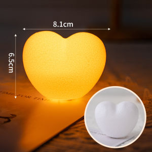 🔥Moheted👍 LED Love Cake Decoration Valentines Day Baking Cake Love Night Light Birthday Gift Couple Confession Exclusive Heart Cake Decoration