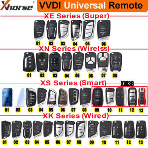 Original xhorse vvdi universal smartSuperwirelesswire remote key XSXeXnXK Series English version