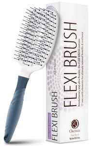 Osensia Detangling Brush for Curly Hair - Thick and Dry Hair Type. Travel Detangle Brush for Women Men and Kids.