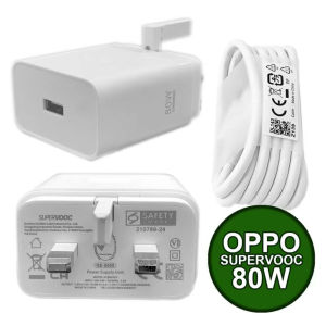 original OPPO 80W SUPER VOOC Charger VOOC 3.0 Adapter With Type-C USB Cable support Fast Charge Reno 8/8 Pro/ Find X5/X5 Pro
