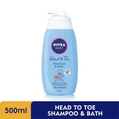 ✬NIVEA BABY Baby Head To Toe Shampoo Bath 500ml⚘