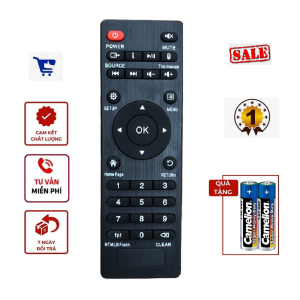 Remote Điều khiển đầu Box TV Android - hàng tốt có bảo hành - TẶNG KÈM PIN
