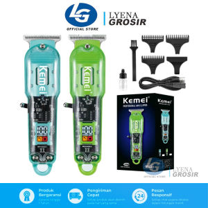 ALAT CUKUR KEMEI KM-1133 HAIR CLIPPER RAMBUT LCD DISPLAY KM 1133
