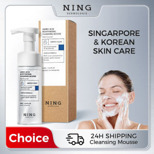 new 150ML Amino Acid Cleansing Foam for Sensitive Skin: Hydrating Non-Tightening Gentle & Low-Irritation with Dense Foam Free Shipping