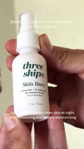 Three Ships - Discovery Beauty Skincare Kit With Purify Cleanser Radiance Cream Jelly Drops + Skin Hero Serums Cruelty-Free Vegan Paraben-Free Sensitive Skin Safe