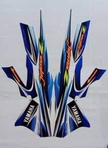 stiker striping standart jupiter z 2005 list standart stiker list body standart kualitas terbaik
