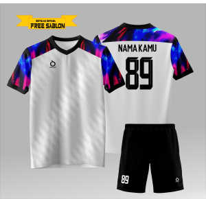 Gratis sablon setalan Jersey Futsal Dewasa /Bola /cowo cewe/setelan Badminton/custom olahraga/sport