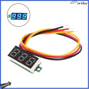 【jianzhanqinl】 0.28 Inch DC LED Digital Voltmeter Adjustable DC 0-100V Voltage Meter