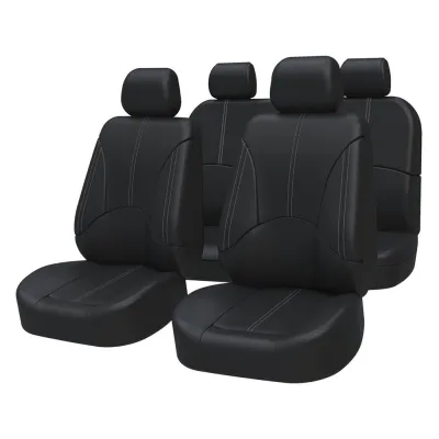 gWExMRrI Myvi/Axia/Saga/Wira/Viva/Satria/Kenari/Kelisa/Persona/Honda Civic City HRV/Toyota Vios/Bezza/PU Leather Car Seat Cover