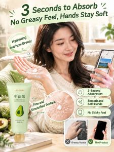 Moisturizing Avocado Hand Cream Enriched With Vaseline Nourishing Skincare