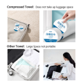 【PH STOCK】Badigo Badigao 5PCS Disposable Bath Towel for Travel Microfiber Absorbent Compressed Towel Save Space Hotel Business Trip Portable. 