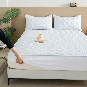 Camping mattress cover 100% waterproof double queen king size mattress waterproof protect