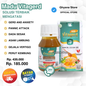 Madu VITAGERD Asli Original Untuk Asam Lambung Vita Gerd Paling Ampuh