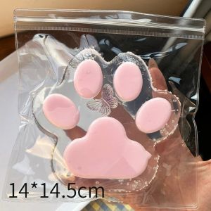 41 Styles Gradient Color Cat Paw Pinch Decompression Toy Squishy Relax Fidget Squeeze Toy Slow Rebound Stress Relief Cat Claw Gift