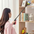 Cây / Gậy gắp rác/ cây lấy đồ quần áo inox thương hiệu,Cây Gắp Thông Minh Kẹp Gắp Rác Cán Dài Nhựa - LAZYL. 