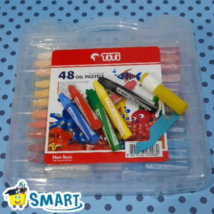 (1TUBE ISI 48WARNA)JOYKO CRAYON 48 C CASE