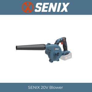 SENIX CORDLESS BLOWER 20V - Battery-Powered Leaf Blower for Garden and Yard Cleaning