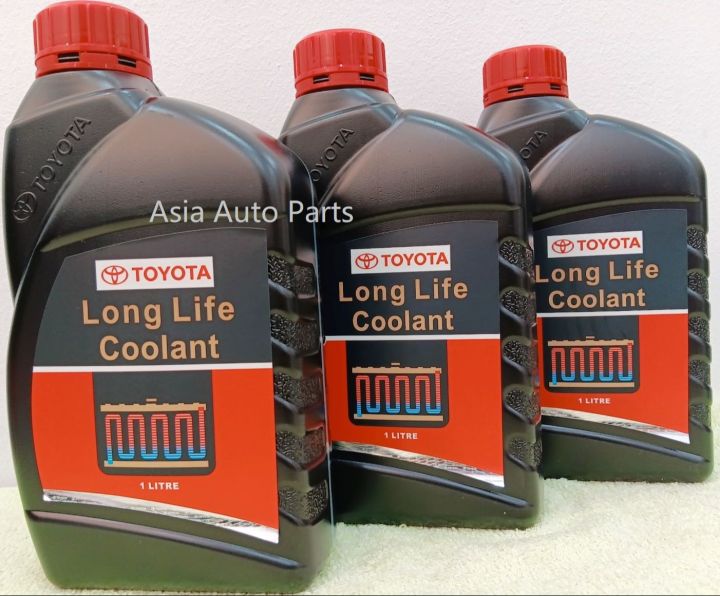 TOYOTA ANTIFREEZE LONG LIFE COOLANT 1L -PROTON/PERODUA/HONDA/HYUNDAI ...