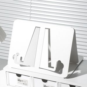 CUNXIN Fold Reading Rack Music Score Portable Book Stand Ins Desk Book Shelf Organizer