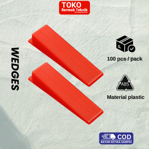 Wedge Alat Perata Klip Lantai Nat Keramik Granit Tile Leveling System
