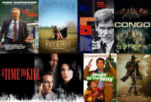 Flash Drive 64Gb Best of 90s Vol.3 In the Line of Fire_The Patriot_A Time To Kill 1080p และ 4K