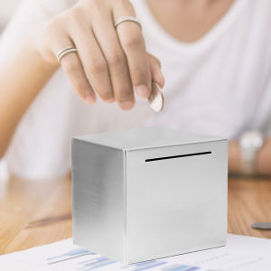 Celengan Permanen Tidak Bisa Di Buka Celengan Target Piggy Bank Coin Stainless Steel